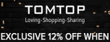Code de réduction Tomtop 12%