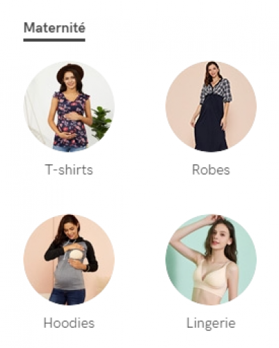 PatPat Réductions Vêtements pour femmes enceintes jusqu’à 50%