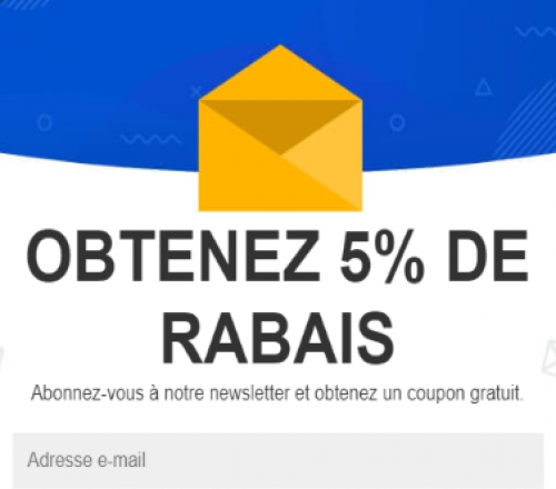Remise premier achat GeekBuying 5%